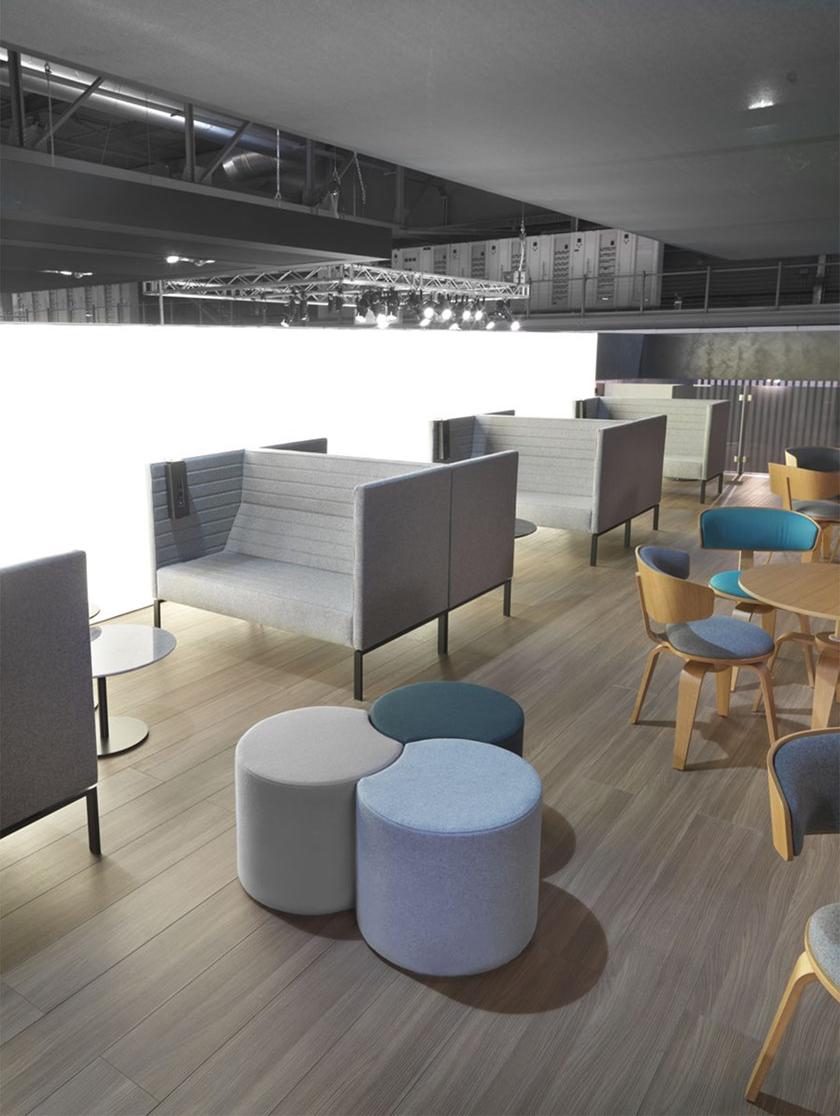 Marelli Круглый модульный пуф из ткани sun-id-1396992 - Вид №8