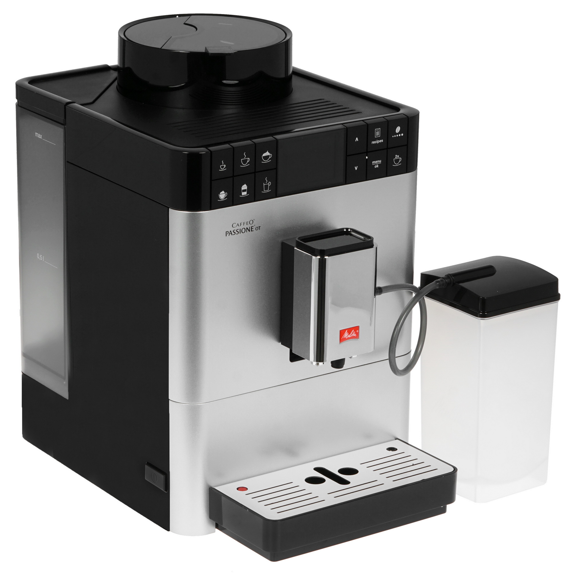 1221952 Кофемашина автоматическая Melitta Caffeo F 531-101 Passione Onetouch серебристый STDN-0025209