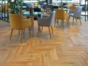 PROJECT FLOORS Пол ПВХ с эффектом дерева Herringbone planks