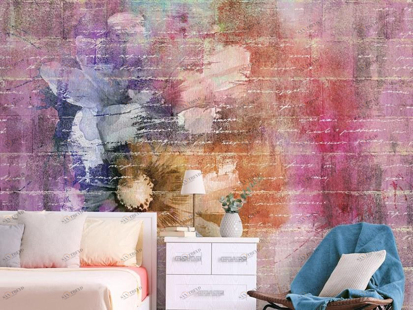 Tecnografica Обои под стену с цифровой печатью с цветочными мотивами I decorativi 65485