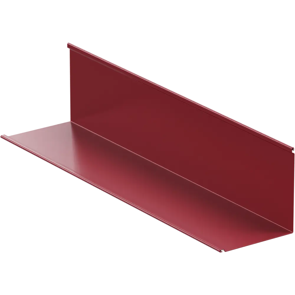 Планка угла внутреннего 115x115x2000 мм 0.4 мм RAL 3005 вишневый ВЕГА STLM-2144120