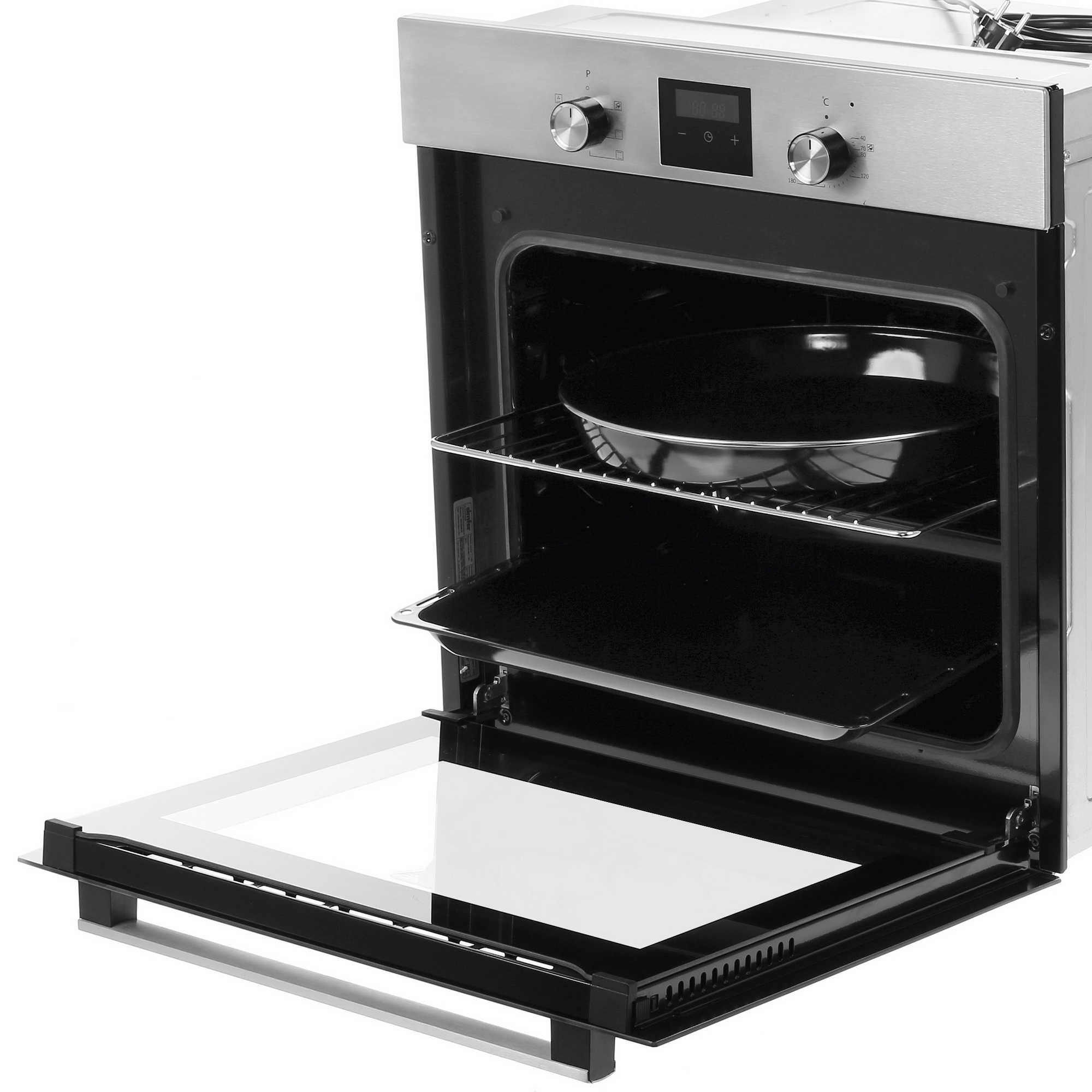 8186947 Электрический духовой шкаф Simfer B6EM56016 серебристый STDN-0024340 - Вид №5