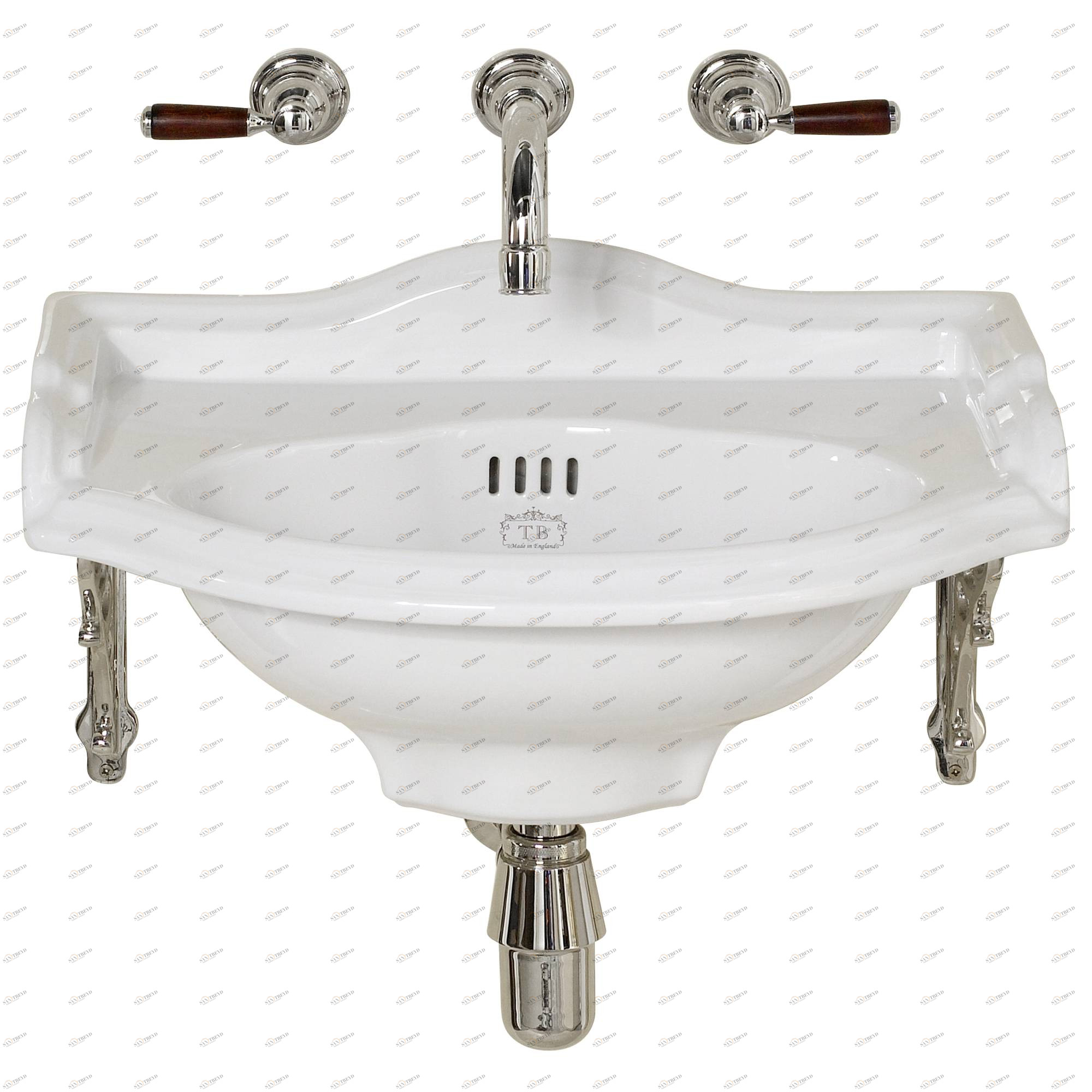 Cs-ch-061 Напольная раковина стоящая овальная Traditional Bathrooms Richmond