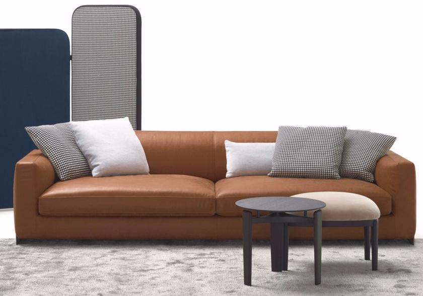 arflex Мягкий кожаный диван Rendez-vous sun-id-1425087 - Вид №3