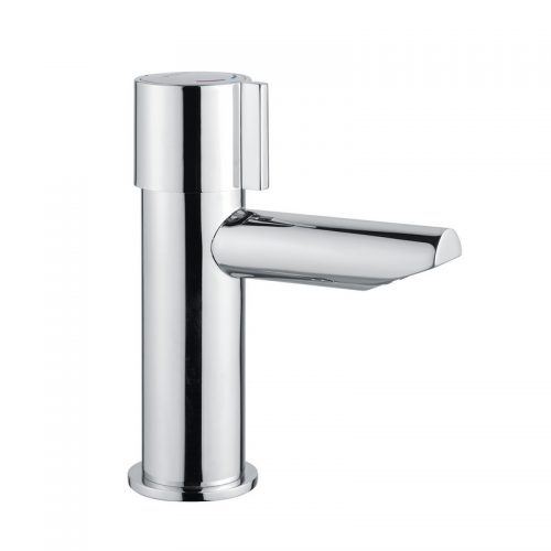 800.12 Idral Смеситель для раковины с автоматическим закрытием серии МИНИМАЛ с кнопкой 