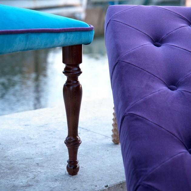 Domingo Salotti Скамья из ткани без спинки Venus-atlantic sun-id-1479033 - Вид №4