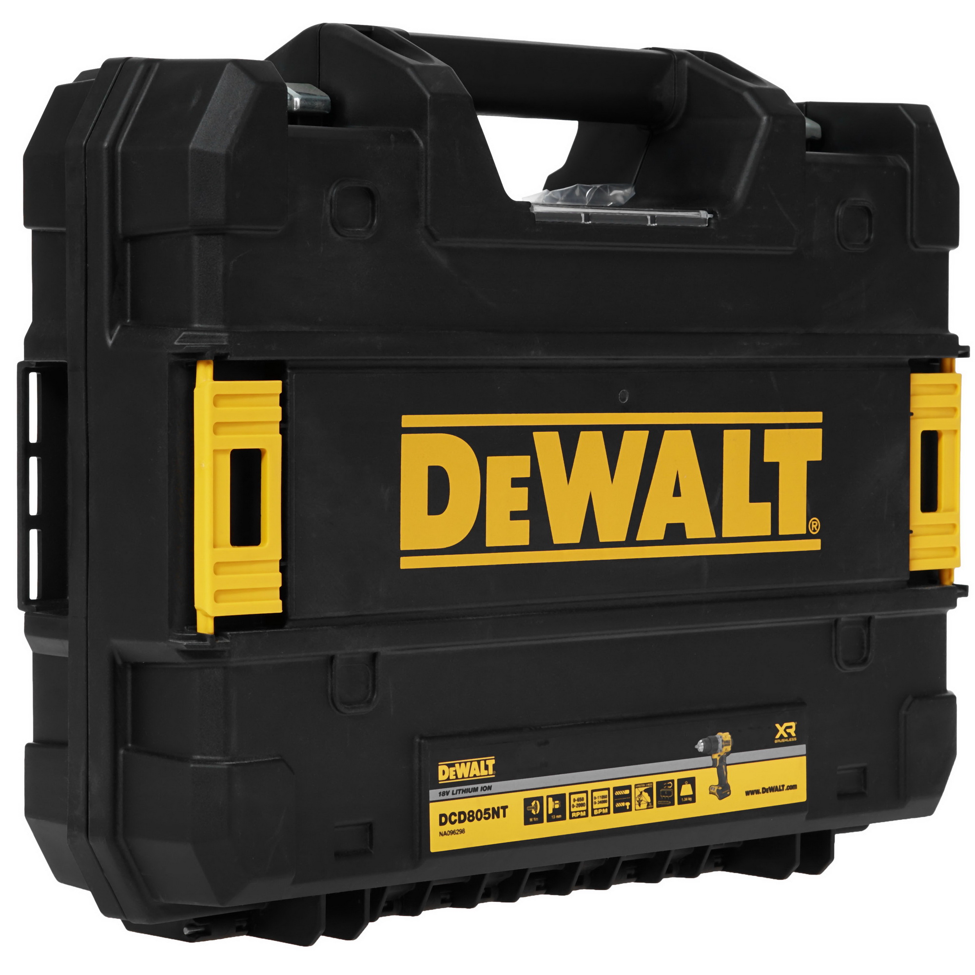 Дрель-шуруповерт DeWalt DCD805NT   , Без ЗУ, Без АКБ 5437931 STDN-0095096 - Вид №7