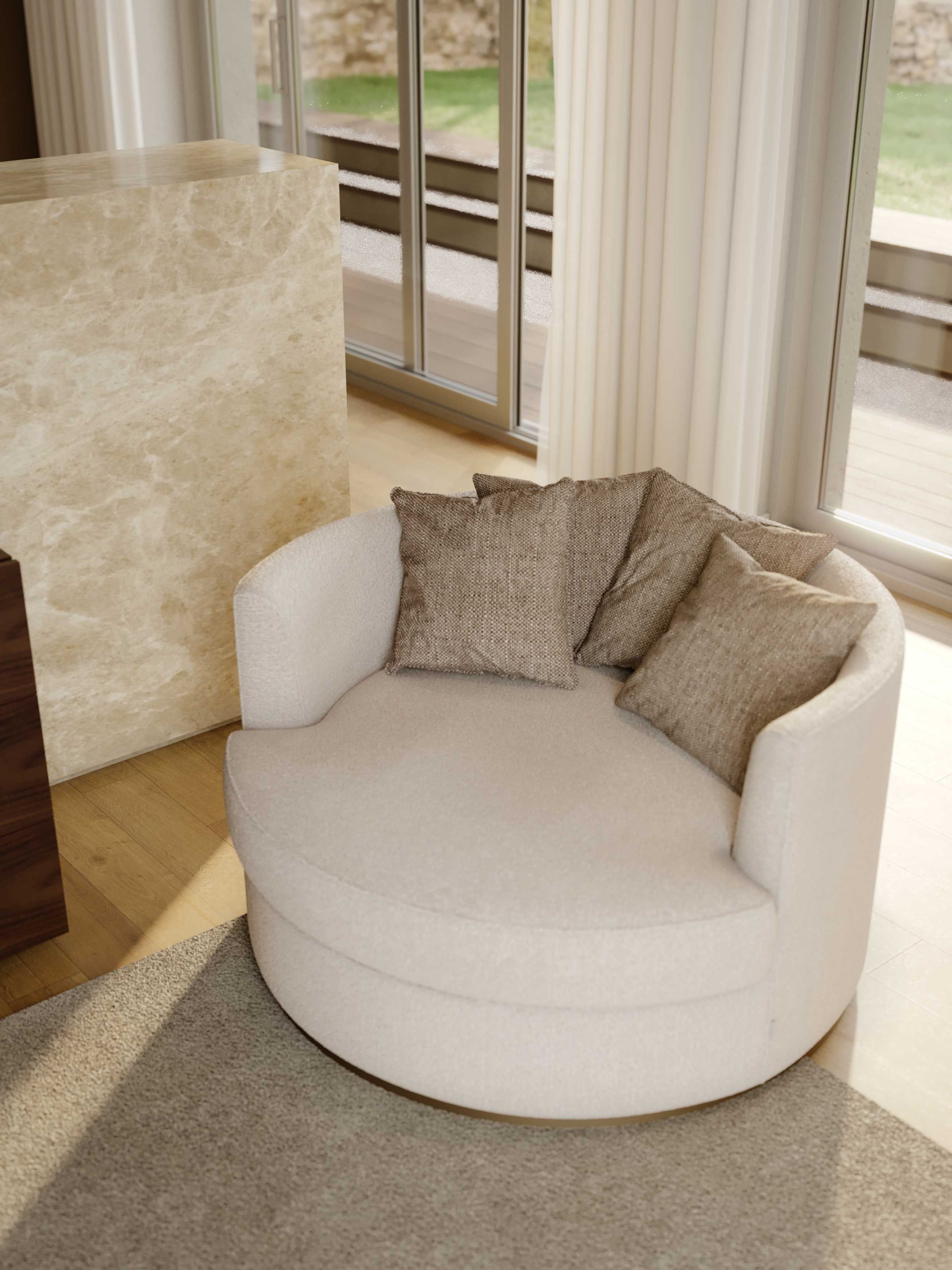 Бархатное кресло с подлокотниками Stylish Club ARCH-00054062 - Вид №8