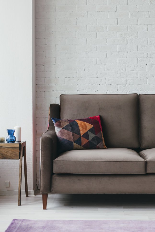 Диван Triangle прямой коричневый ICON DESIGNE TRIANGLE 096827 Коричневый  - Вид №2