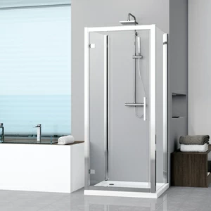 Душевой уголок 85x80 KUADRA G+F+F Novellini KUADRA