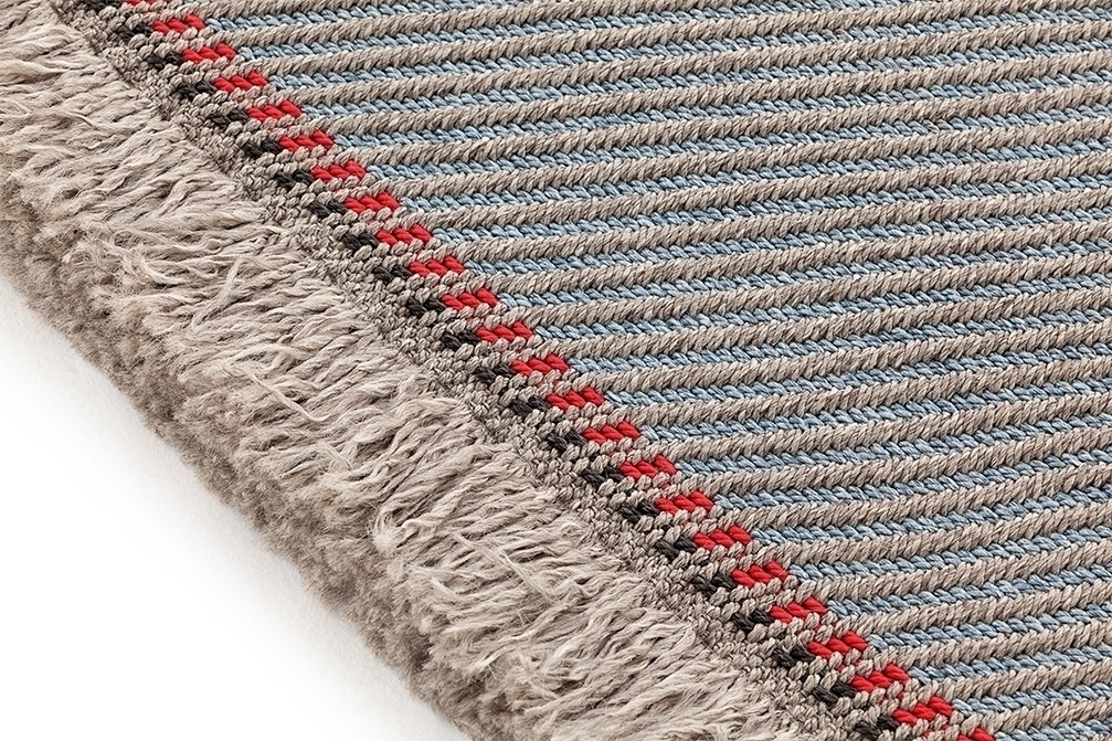 070730 Ковер GL Diagonal almond-blue 90x200 см GAN Garden Layers - Вид №1