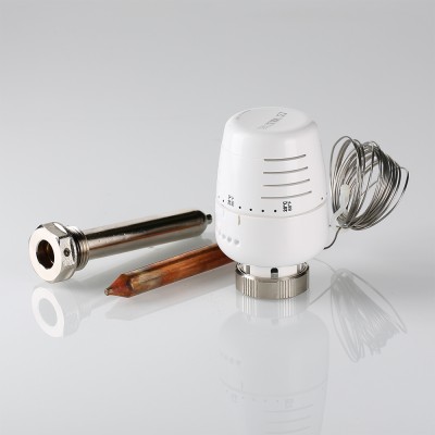 VT.5011.0.0 Термостатическая головка с выносным погружным датчиком Valtec 20-60 °С, 2 м  - Вид №3