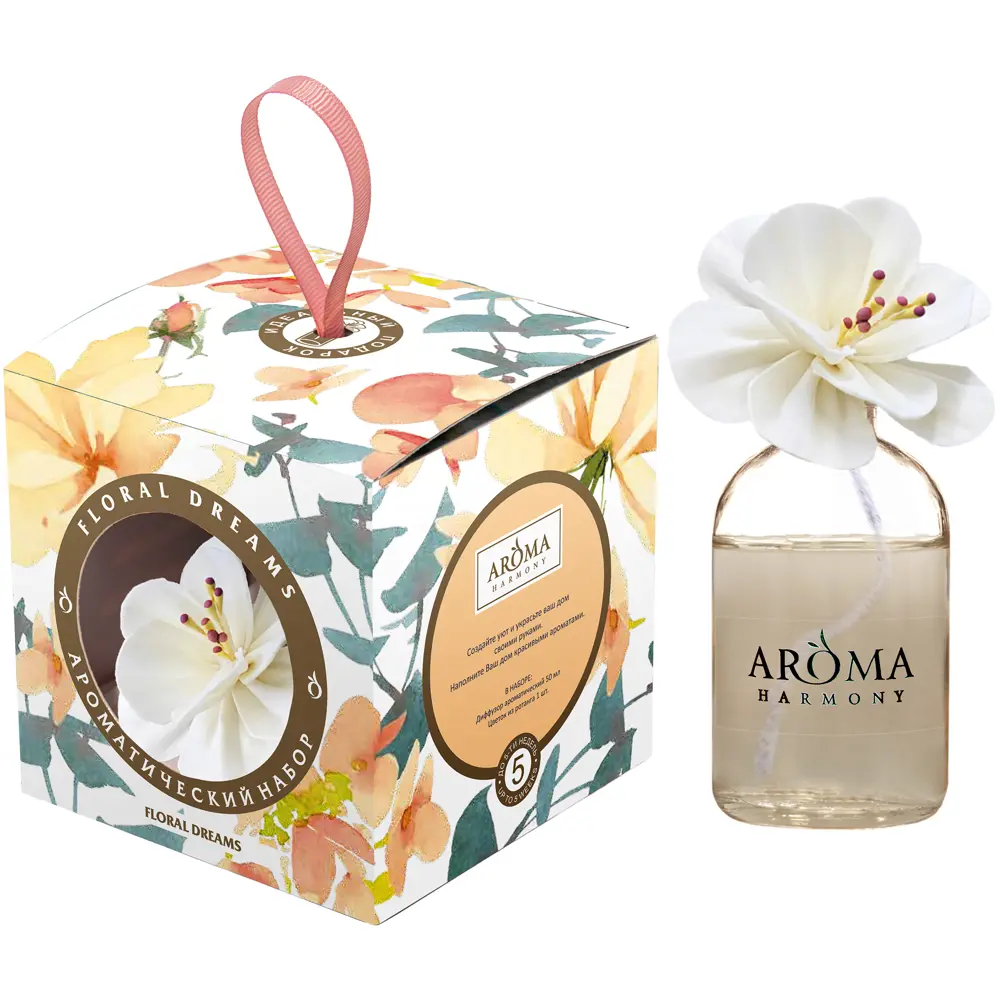 Диффузор ароматический Floral Dreams 50 мл AROMA HARMONY STLM-2199769