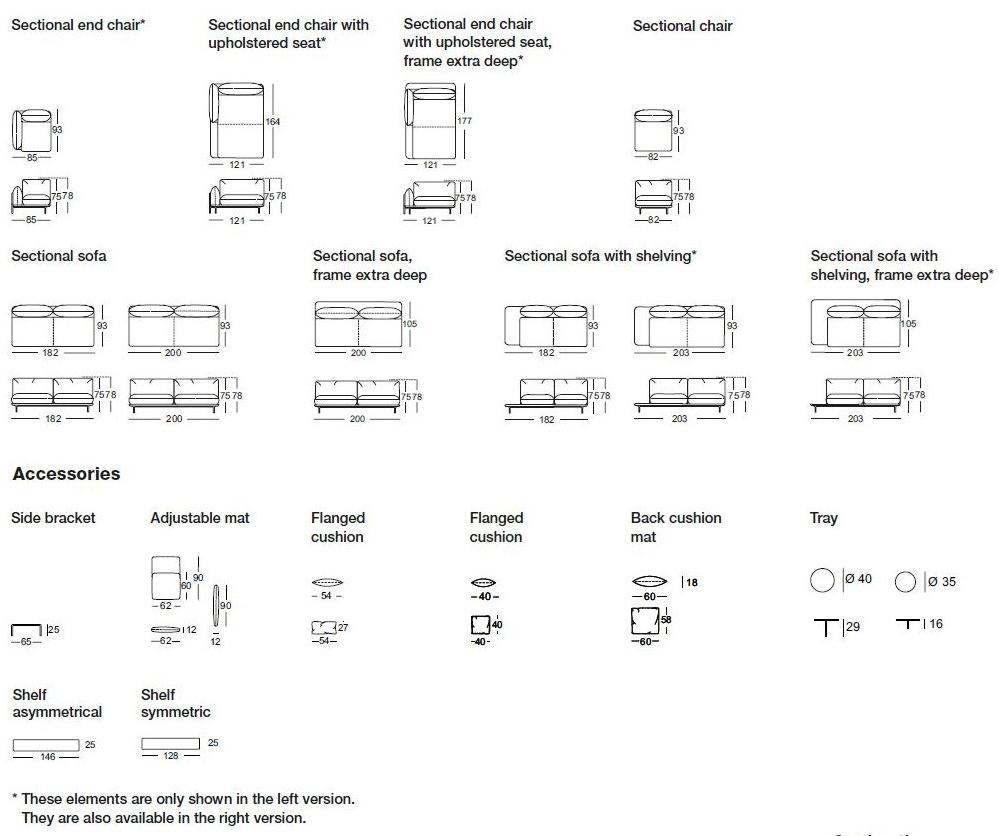 Rolf Benz Кресло из ткани с подлокотниками Rolf benz 515 addit sun-id-1387074 - Вид №3