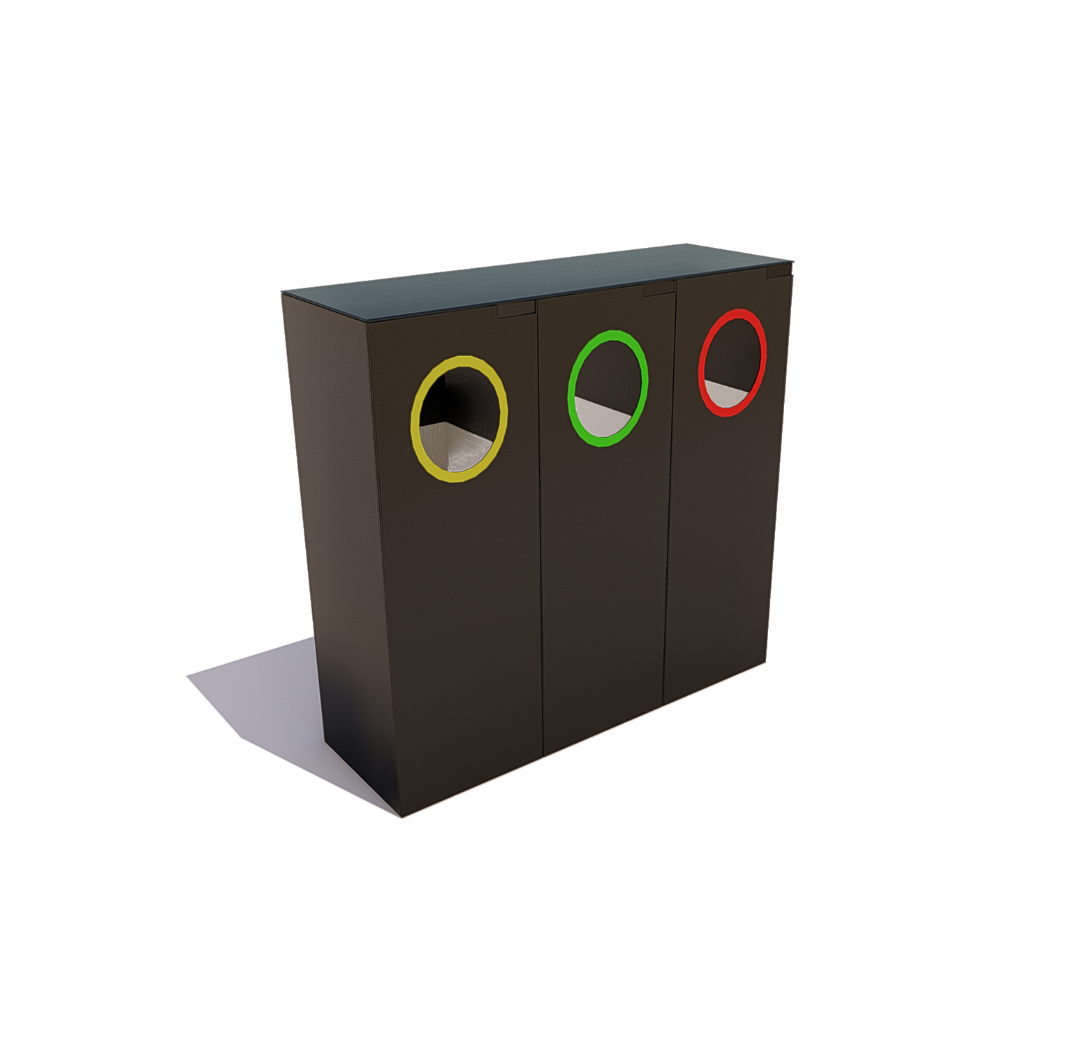 14316 КОЛОР Cover 3, урна уличная LAB.Space  - Вид №1