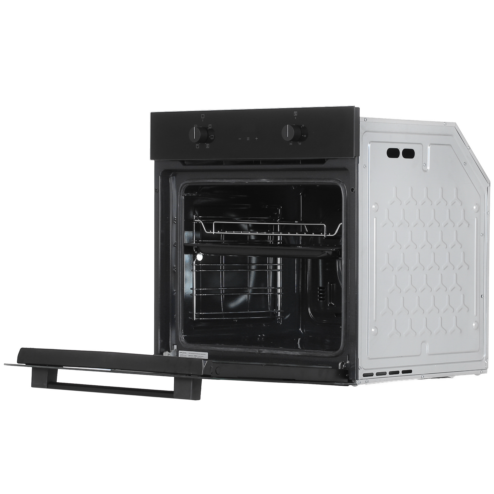 5360854 Электрический духовой шкаф KRONA MAGNETE 60 BL/BL черный KRONA1 STDN-0043097 - Вид №4