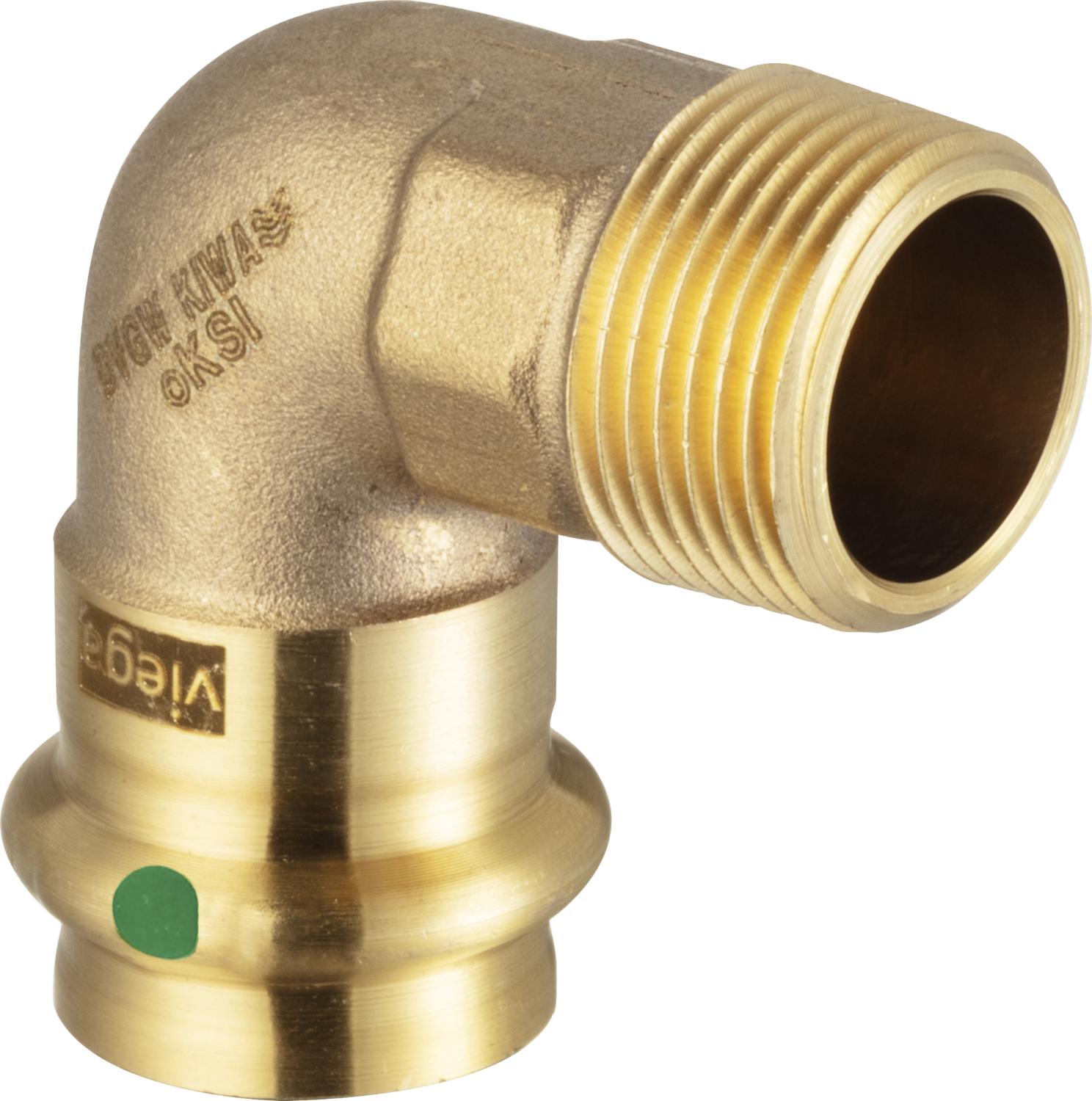 Viega Угольник переходной 90° Sanpress 2214 (444013) 444 013