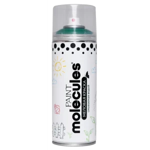 Краска аэрозольная Molecules Меловая цвет зелёный 520 мл