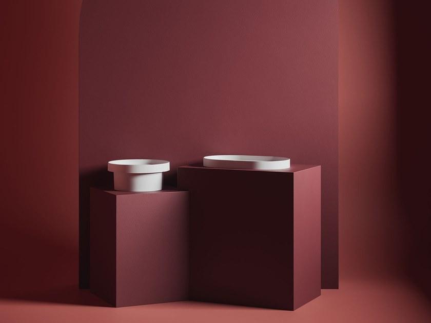 Tfl033 Встроенная раковина под столешницу овальная ArtCeram Fuori scala - Вид №1