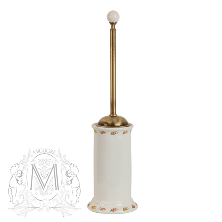 Ершик туалетный MIGLIORE Provance Ml.PRO-60.513.BR напольный, цвет бронза  - Вид №1