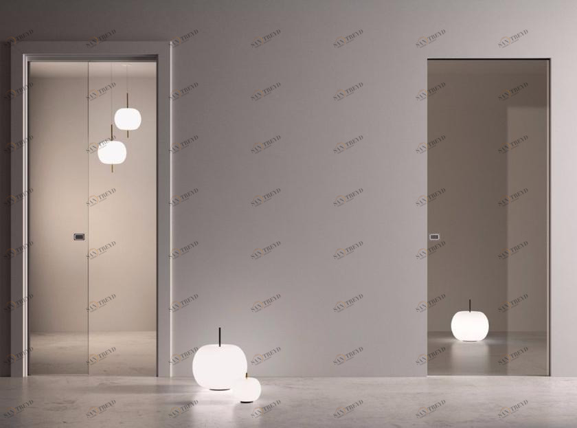 GAROFOLI Исчезающая раздвижная стеклянная дверь sun-id-1432017