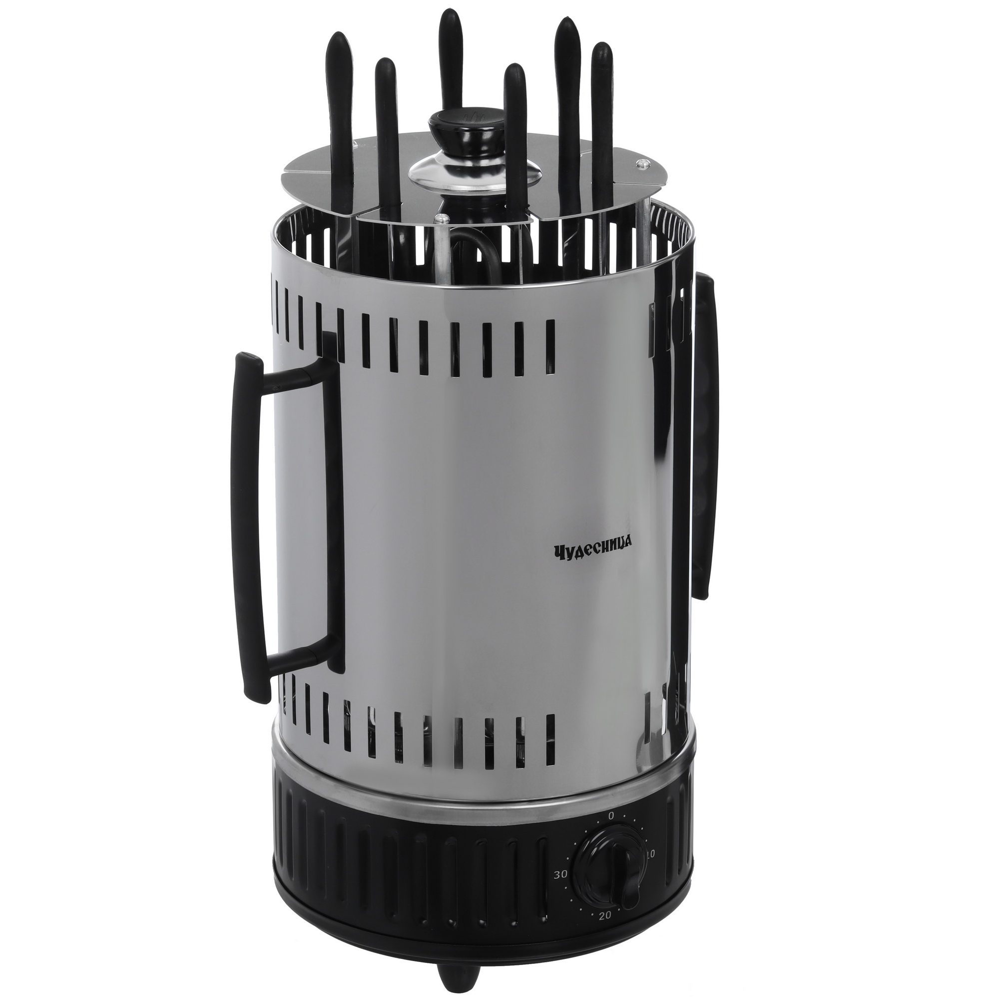 1088151 Электрошашлычница Чудесница ЭШ-1006 серебристый STDN-0039095