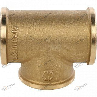 Тройник ВР 2 1/2" латунь STOUT Santreyd SFT-0019-000212