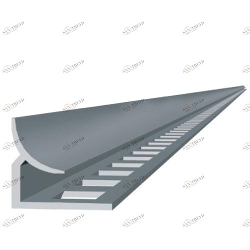 Уголок 03R (19) светло-беж 7 мм вн Santreyd 25489