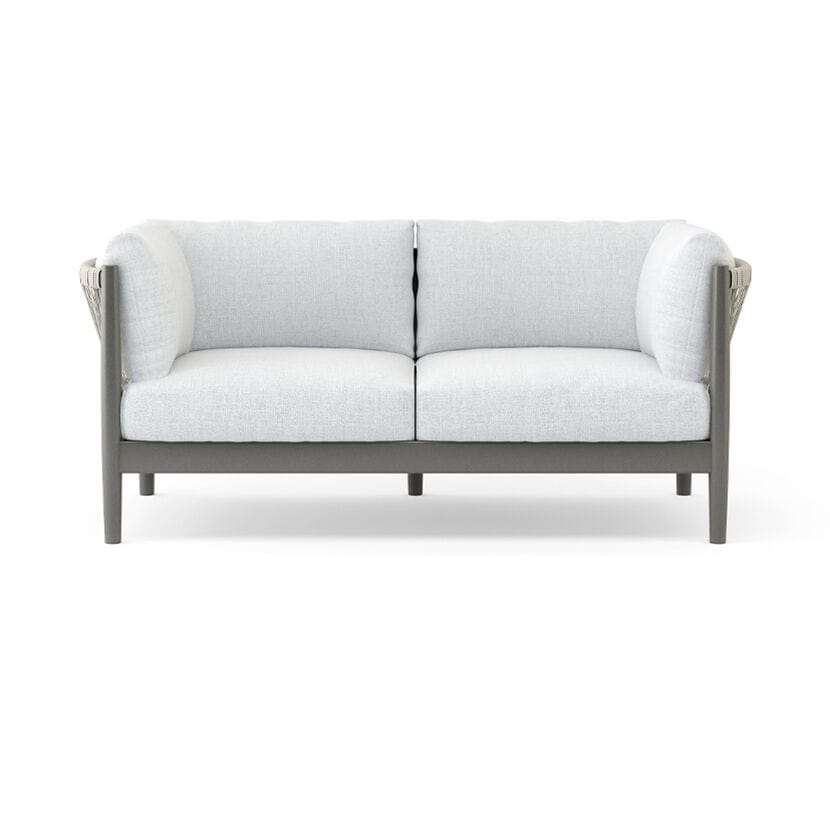 2-местный алюминиевый садовый диван с порошковым покрытием и тканью Walters Georgica Aluminium ARCH-00114283 - Вид №1