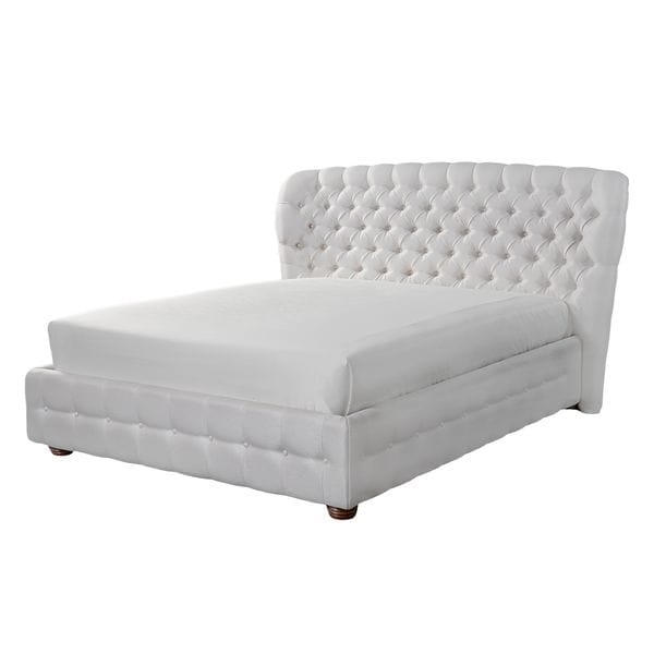 Кровать двуспальная 180х200 белая Bellucci UNICO ДИЗАЙНЕРСКИЕ 248842 Белый  - Вид №1