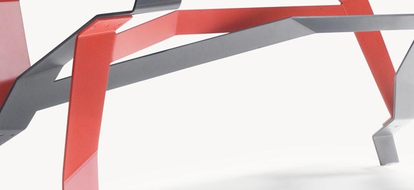 Moroso Прямоугольный стол из стали и хрусталя sun-id-1361752 - Вид №5