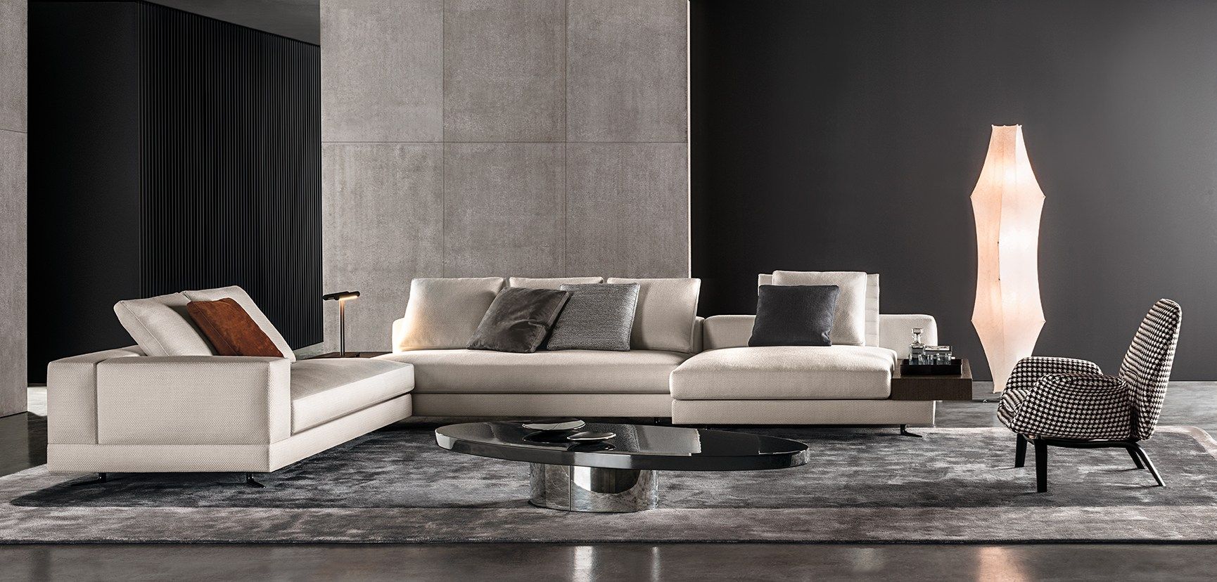 Ткань диван Minotti WHITE ARCH-00116367 - Вид №8