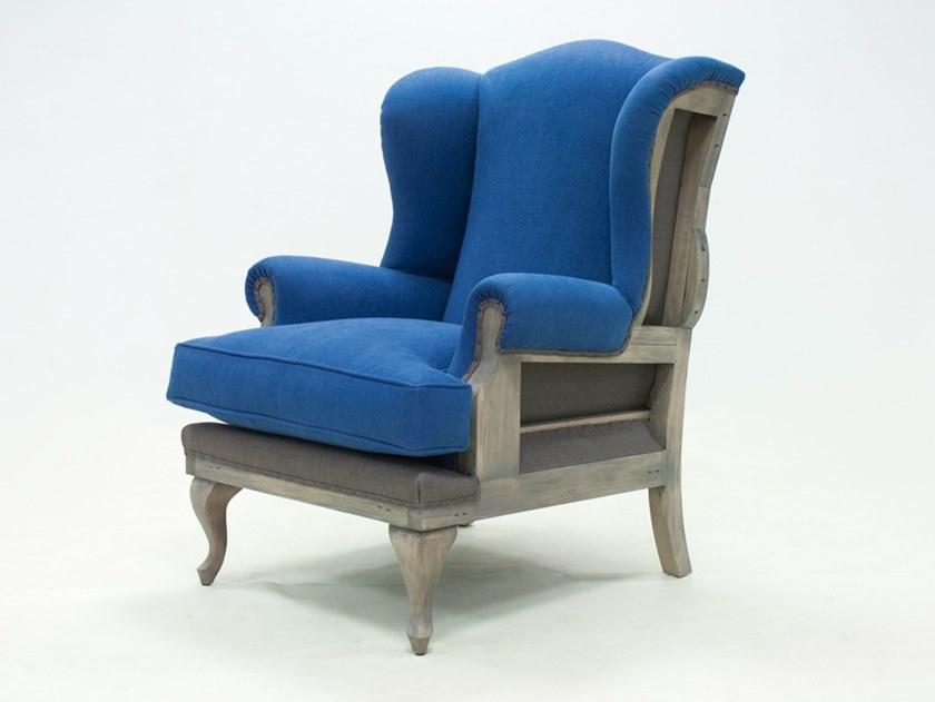 CREARTE COLLECTIONS Кресло Bergere из джута с подлокотниками Dover essence 8 - Вид №1