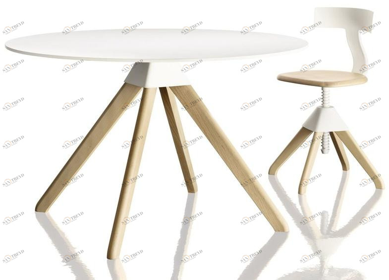 Magis Круглый стол из бука The wild bunch sun-id-1352877