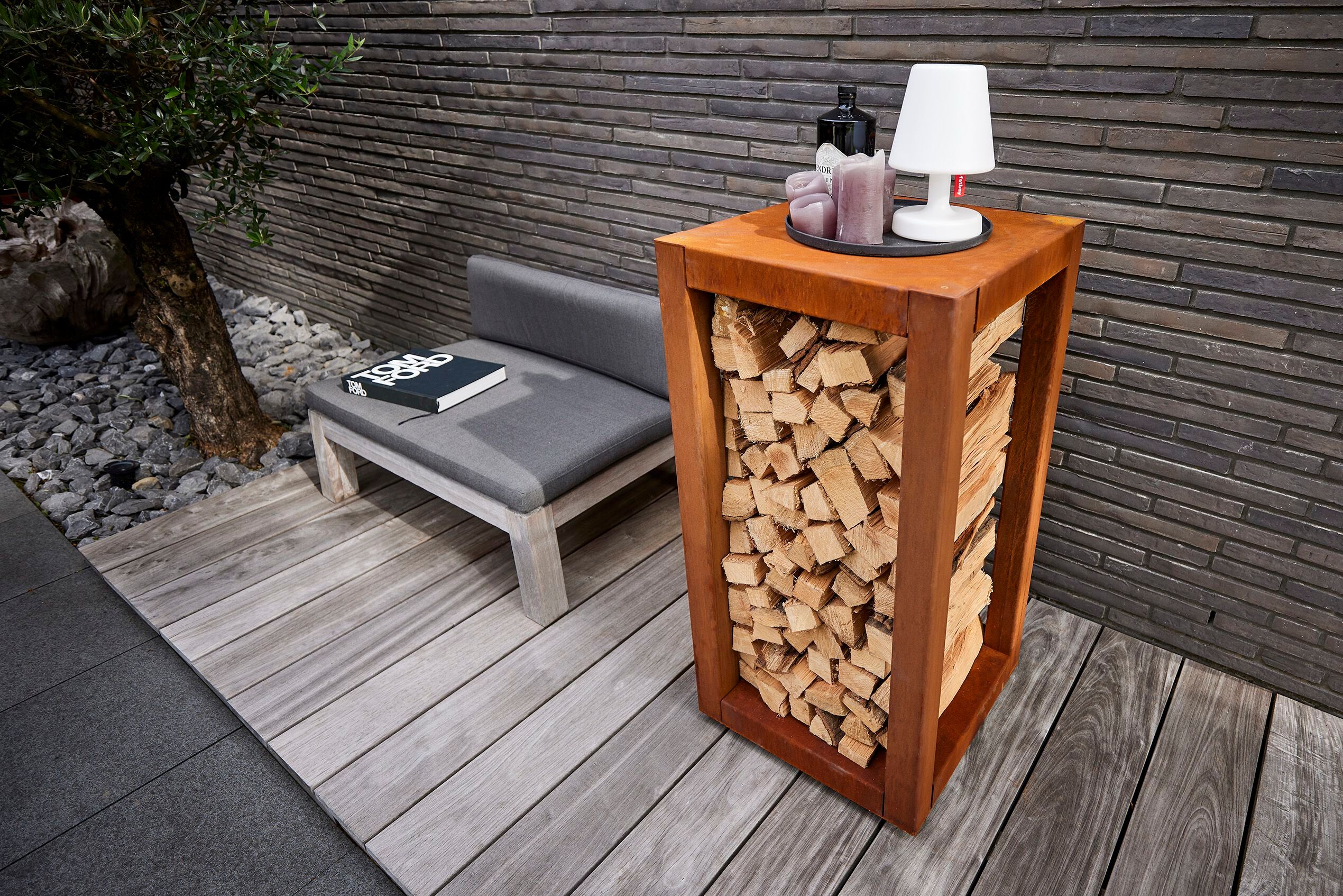 Стальной держатель журнала Corten™ RB73 Quaruba ARCH-00083177 - Вид №5