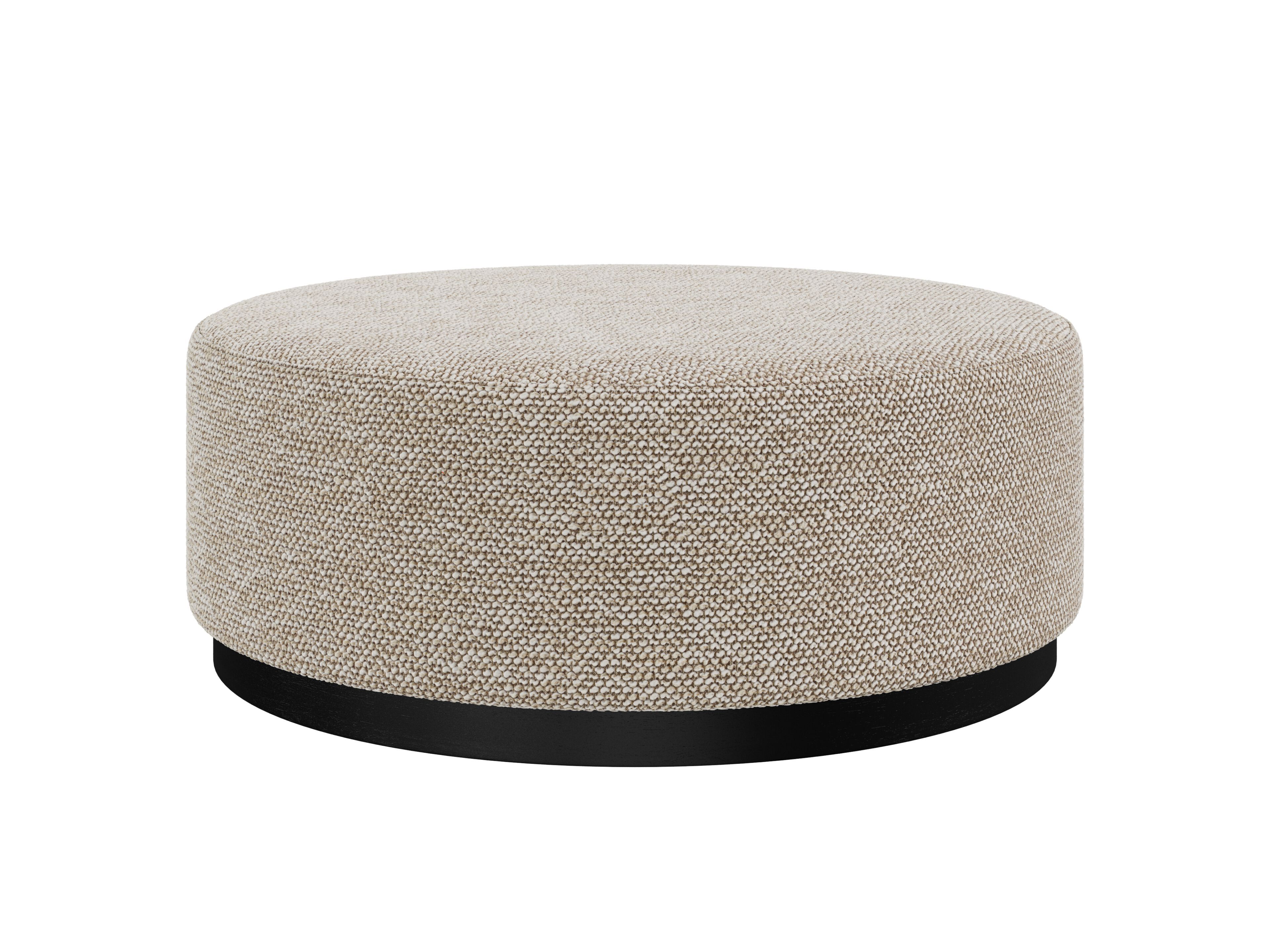 Круглый пуф из ткани DÔME DECO Awaken ARCH-00119648