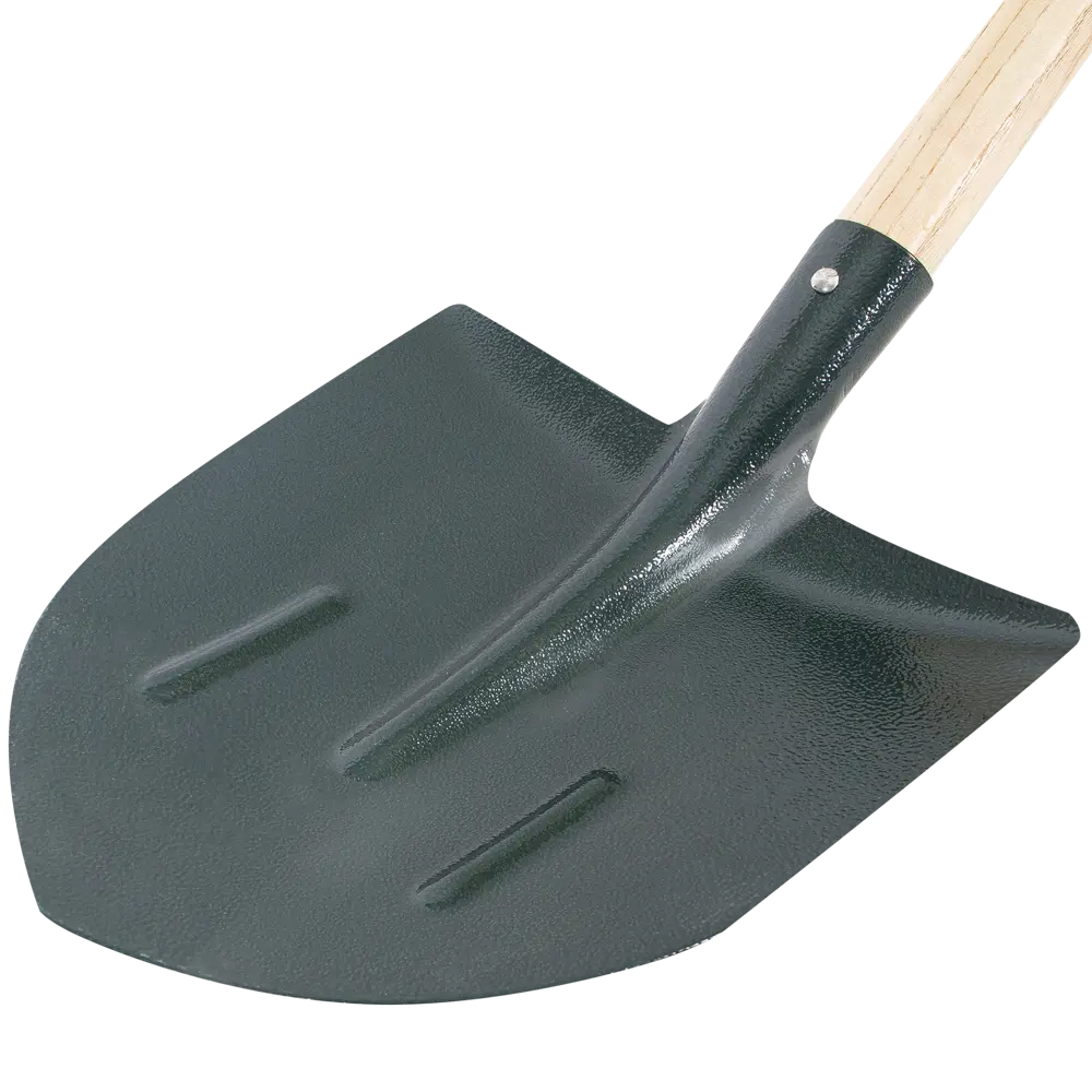 Лопата штыковая Geolia с изогнутой тулей 120 см сталь, с черенком STLM-2149931 - Вид №2