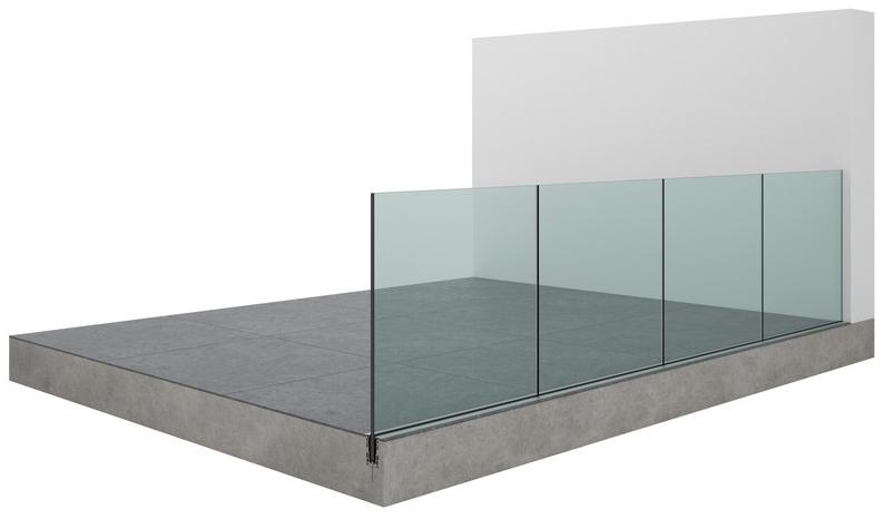 ALUVETRO Стеклянный парапет для окон и балконов Sistema balaustra garda sun-id-1348843 - Вид №14