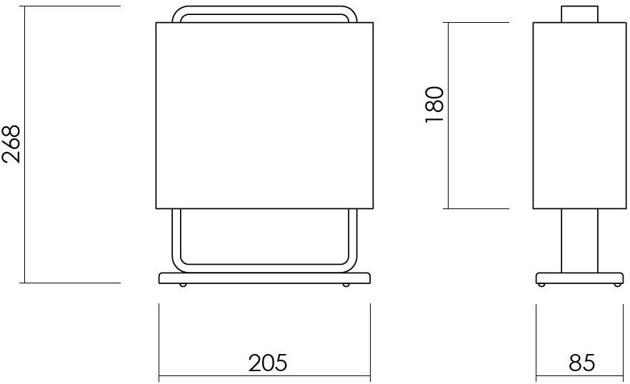 NEXO LUCE Светодиодная настольная лампа Oxen table lamp 7132d0 - Вид №3