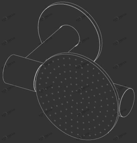 Ceadesign Настенный регулируемый тропический душ из нержавеющей стали Free ideas Fre 216