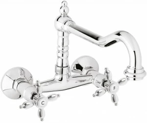 Кухонный смеситель настенного монтажа CEZARES NOSTALGIA-LLP-01