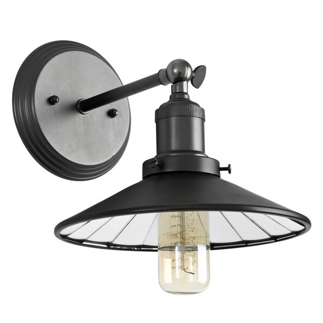 Бра Harlow от Eichholtz 109095 EICHHOLTZ ПОД СТАРИНУ, ФОНАРЬ 059706 Черный  - Вид №1