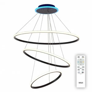 Подвесной светильник светодиодный коричневый "Неон" от Citilux CL731095RGB CITILUX ДИЗАЙНЕРСКИЕ, НЕОН 00-3890257 Белый;коричневый