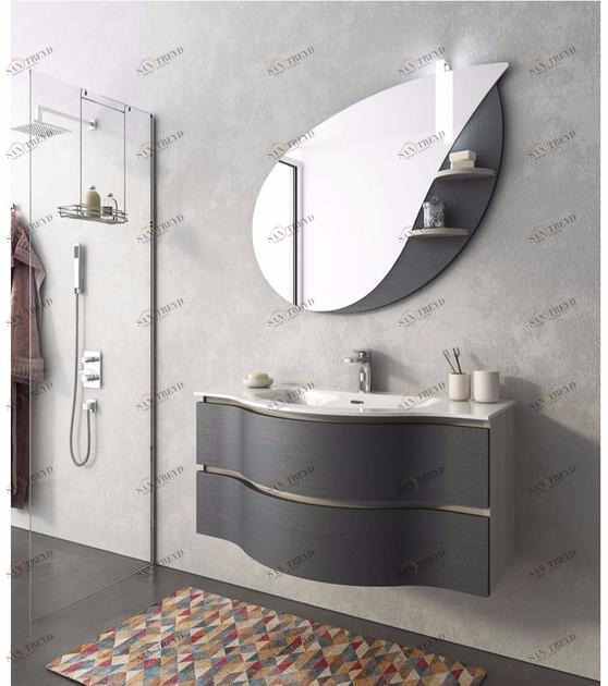 LEGNOBAGNO Подвесной туалетный столик с ящиками, лакированный Urban sun-id-1429601