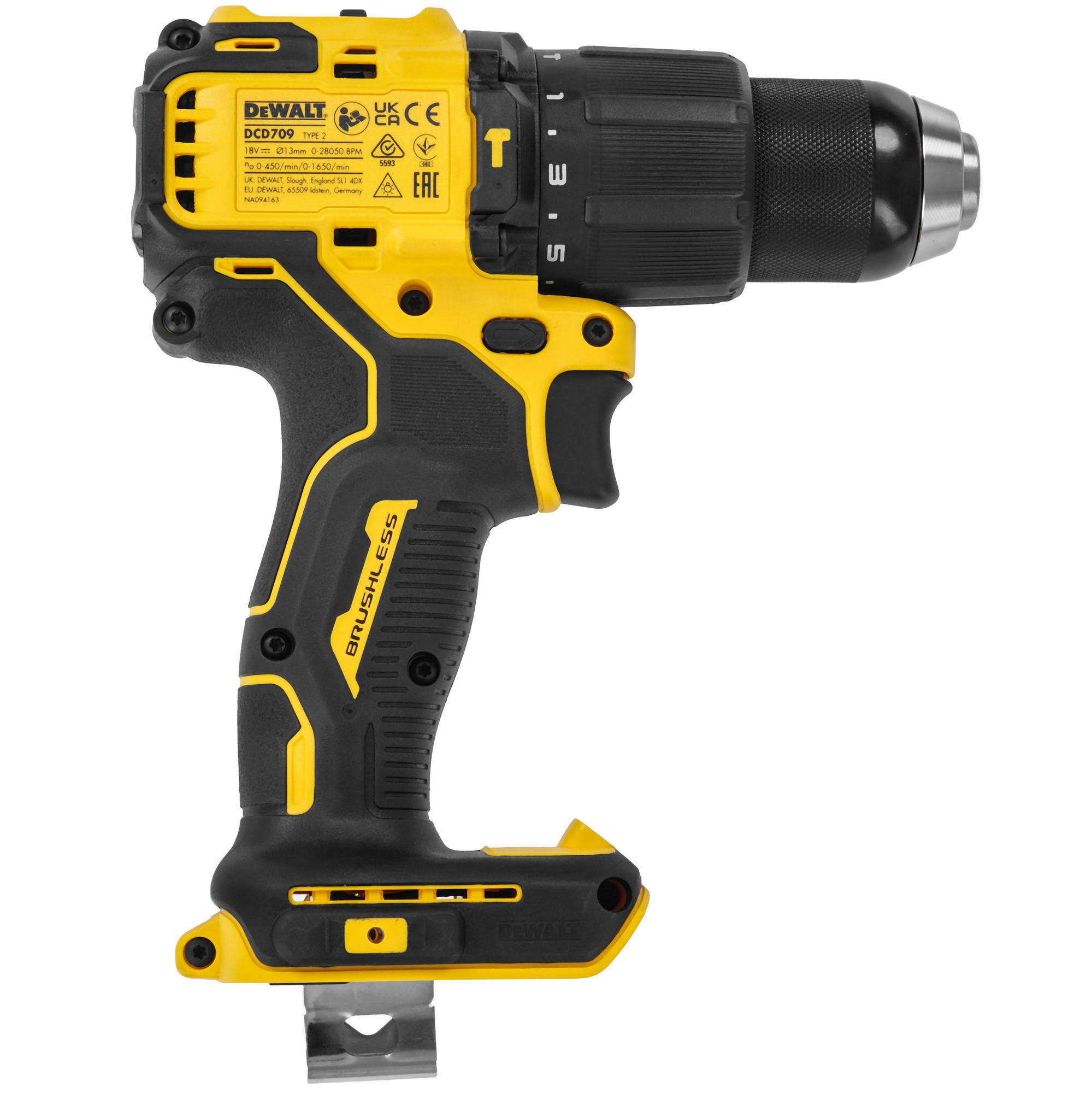 Дрель-шуруповерт DeWalt DCD709N-XJ XR FLEXVOLТ 18/54V  , Без ЗУ, Без АКБ 9211261 STDN-0085563 - Вид №1