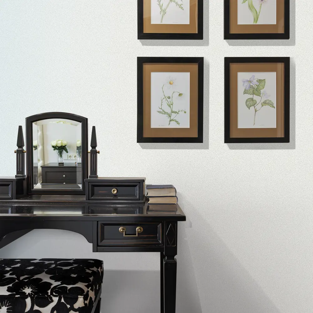 Обои флизелиновые Erismann Modevlies Professional под покраску белые 1.06 м 2705-1 STLM-2080452 - Вид №2