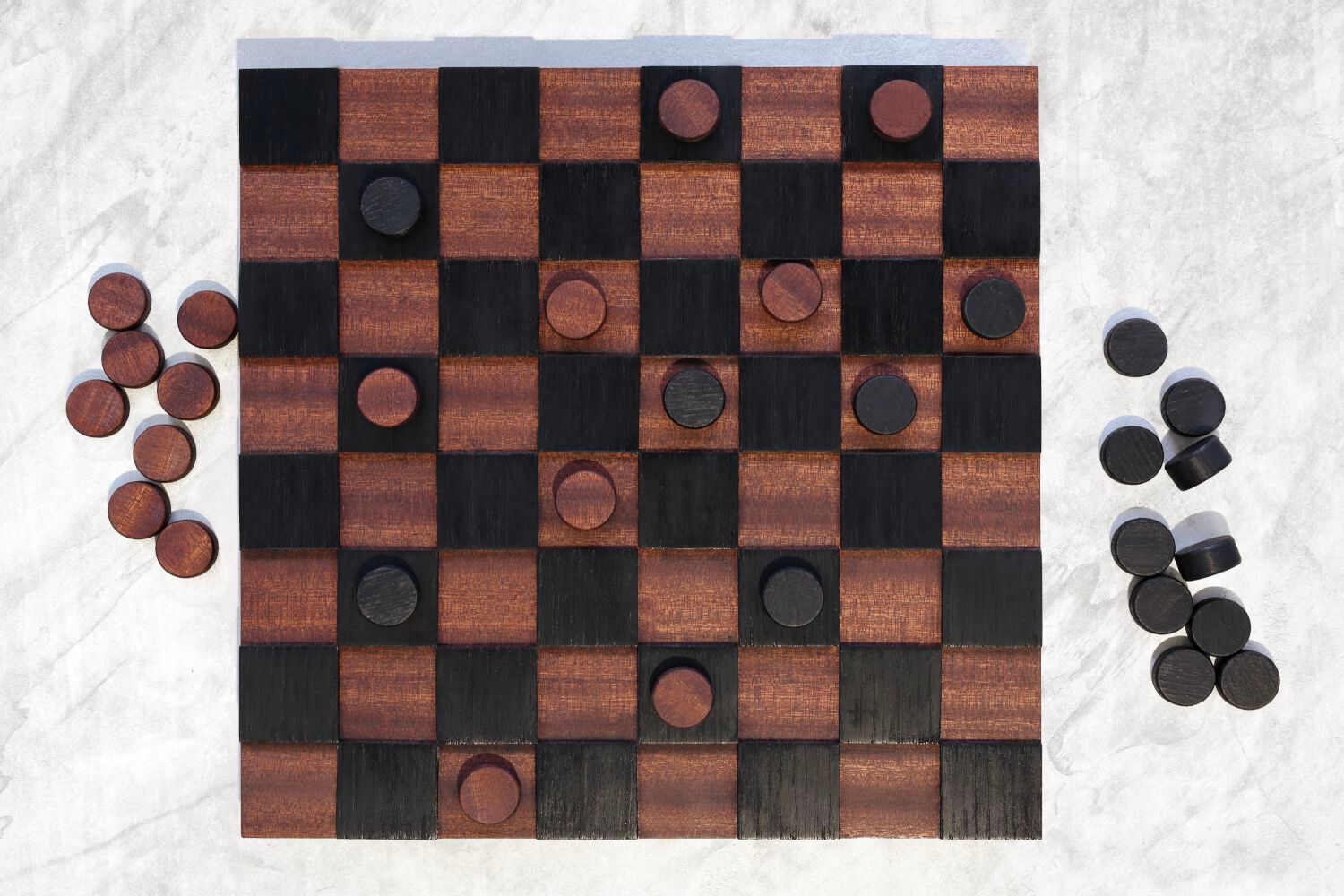 Дубовая настольная игра Deodara DAMA ARCH-00089554 - Вид №2