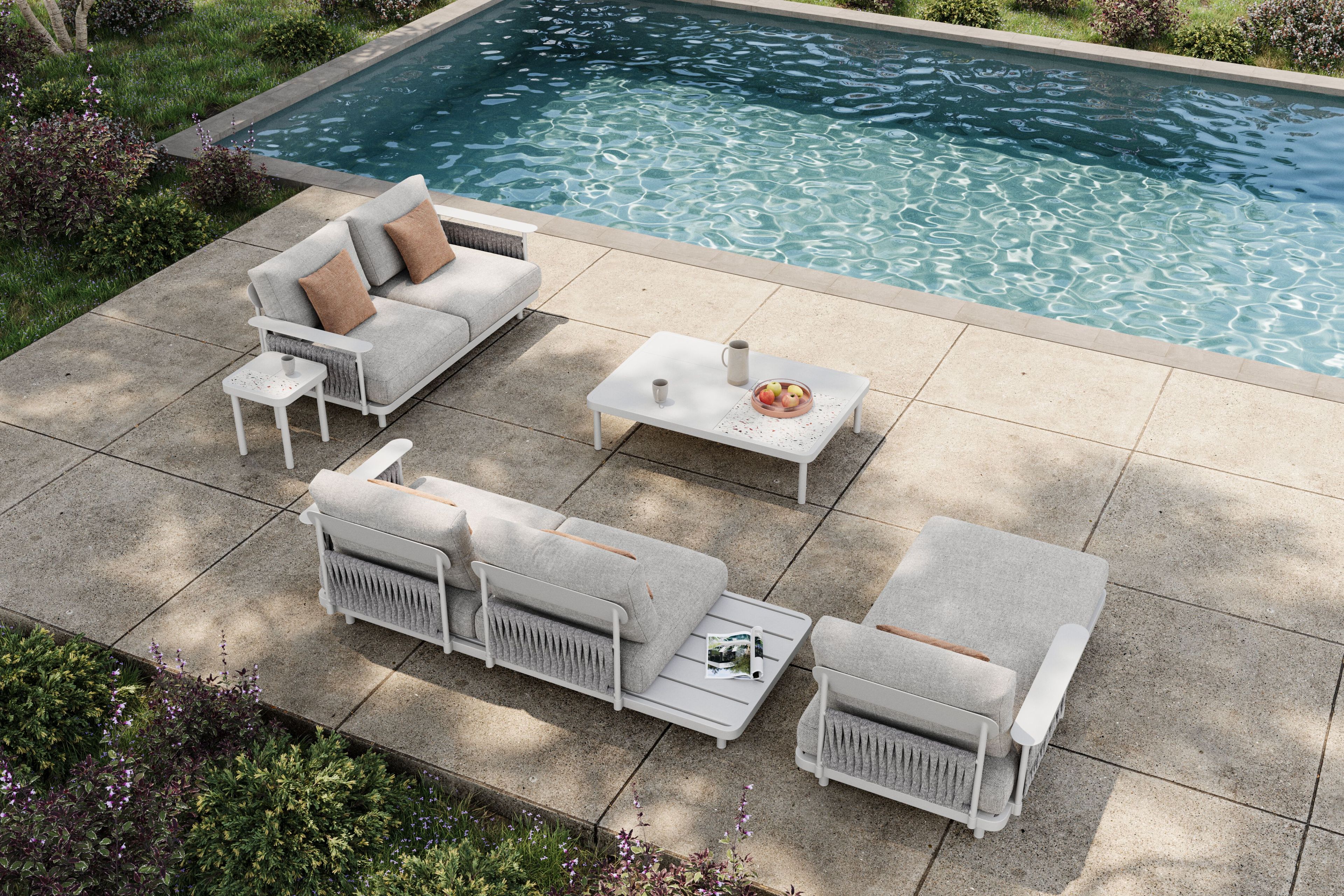 2-местный металлический садовый диван VINEKO Soul ARCH-00033337 - Вид №4