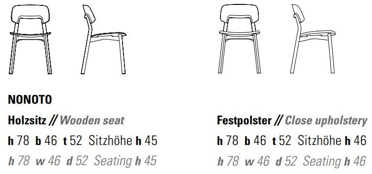 ZEITRAUM Деревянный стул Nonoto sun-id-1451181 - Вид №12