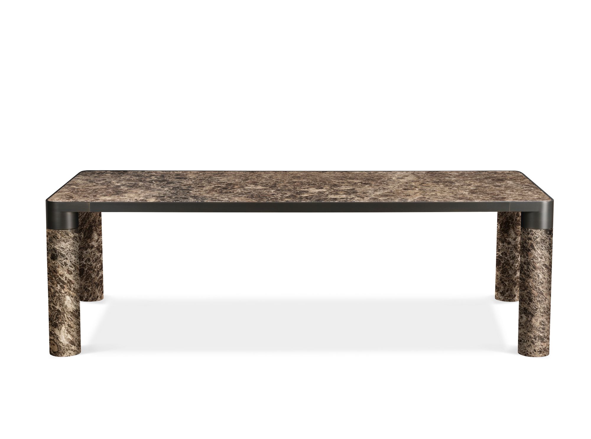 Мраморный прямоугольный обеденный стол GHIDINI1961 Bold ARCH-00031299